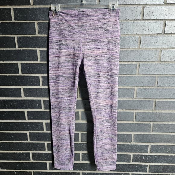Lululemon High Times Pant Space Dye Camo Tender Violet Black Leggings Size 6 - Picture 2 of 14